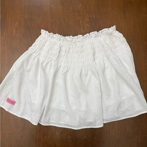 Simply Southern White Skort Size XL NWT